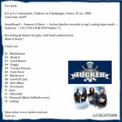 Tucker : Live au Contrepoint , Chalons-En-Champagne